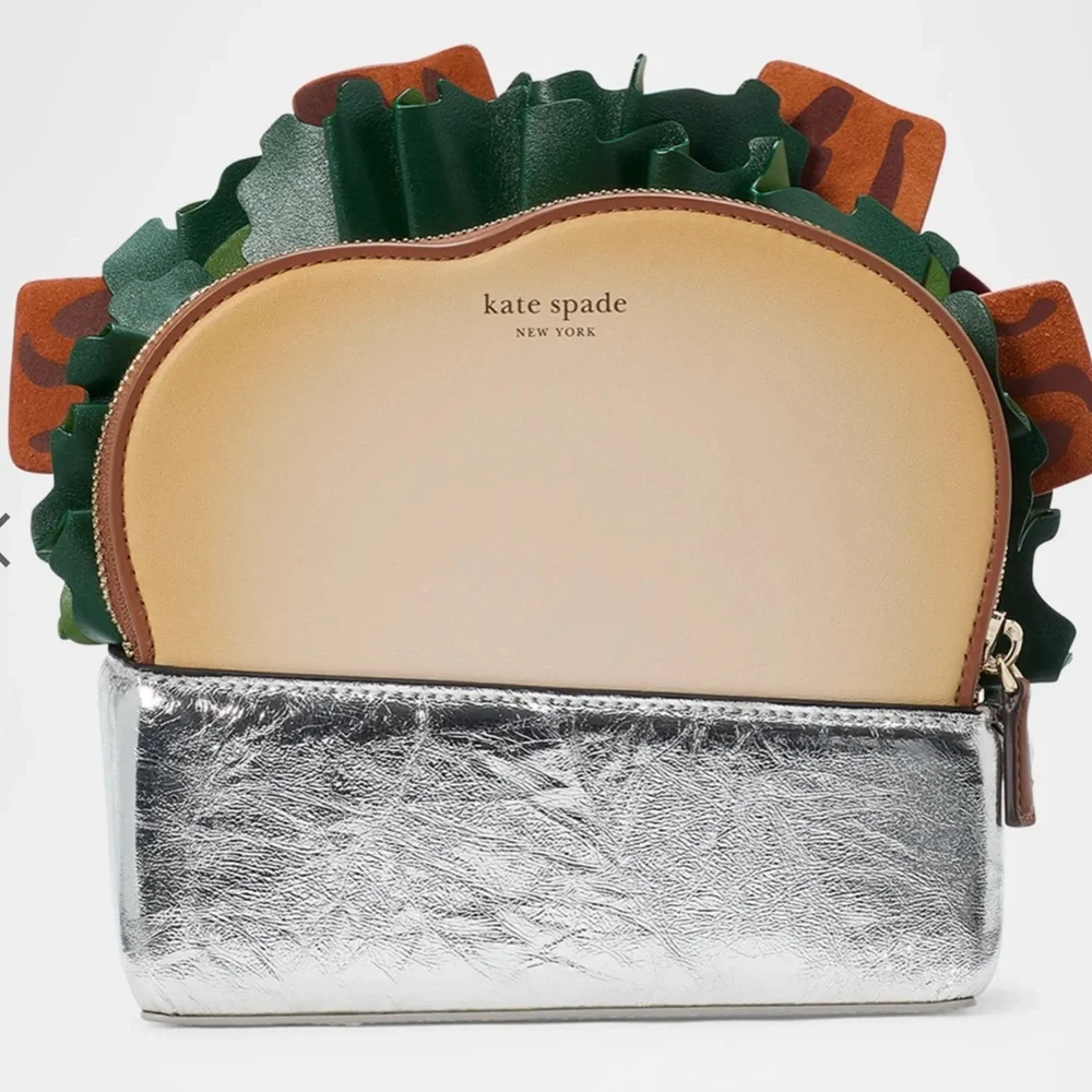 Kate Spade Glamwich Embellished Leather Sandwich crossbody bag - Picture 5 of 6